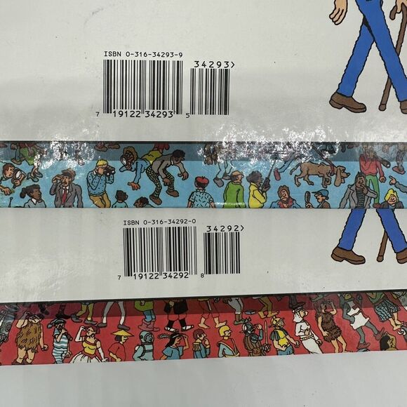 Lot of 2 VINTAGE 1987 Where's Waldo 1st Edition 1988 Find Waldo Now MARKED PAGES - Picture 12 of 12